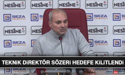 Teknik Direktör Sözeri Hedefe Kilitlendi