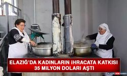 Elazığ’da Kadınların İhracata Katkısı 35 Milyon Doları Aştı