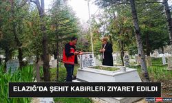 Elazığ’da Şehit Kabirleri Ziyaret Edildi