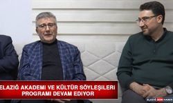 Elazığ Akademi ve Kültür Söyleşileri Programı Devam Ediyor