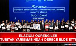 Elazığlı Öğrenciler TÜBİTAK Yarışmasında 6 Derece Elde Etti