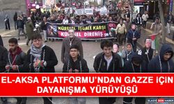 El-Aksa Platformu’ndan Gazze İçin Dayanışma Yürüyüşü
