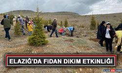 Elazığ'da Fidan Dikim Etkinliği