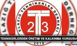 Teknikerlerden Üretim ve Kalkınma Vurgusu