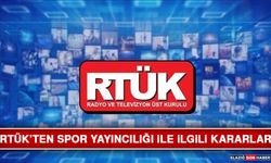RTÜK’ten Spor Yayıncılığı İle İlgili Kararlar