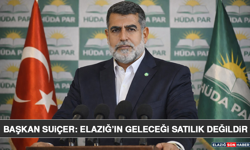 Başkan Suiçer: Elazığ’ın Geleceği Satılık Değildir