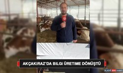 Akçakiraz’da Bilgi Üretime Dönüştü