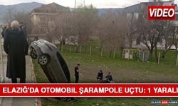 Elazığ'da Otomobil Şarampole Uçtu: 1 Yaralı
