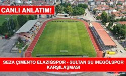 Seza Çimento Elazığspor - Sultan Su İnegölspor Karşılaşması