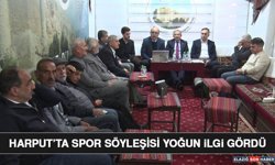 Harput’ta Spor Söyleşisi Yoğun İlgi Gördü