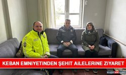 Keban Emniyetinden Şehit Ailelerine Ziyaret