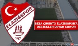 Seza Çimento Elazığspor’a Destekler Devam Ediyor