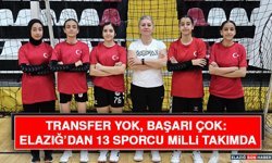 Transfer Yok, Başarı Çok: Elazığ’dan 13 Sporcu Milli Takımda