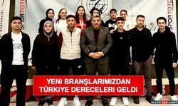 Yeni Branşlarımızdan Türkiye Dereceleri Geldi