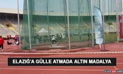 Elazığ’a Gülle Atmada Altın Madalya