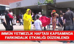 İmmün Yetmezlik Haftası Kapsamında Farkındalık Etkinliği Düzenlendi