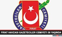 Fırat Havzası Gazeteciler Cemiyeti 38 Yaşında