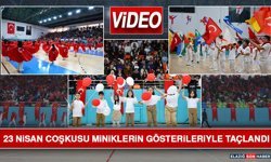 23 Nisan Coşkusu Miniklerin Gösterileriyle Taçlandı