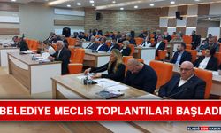 Belediye Meclis Toplantıları Başladı