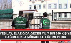 Yeşilay, Elazığ'da Geçen Yıl 7 Bin 550 Kişiye Bağımlılıkla Mücadele Eğitimi Verdi