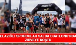 Elazığlı Sporcular Salda Duatlonu’nda Zirveye Koştu