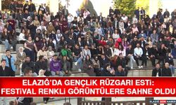 Elazığ’da Gençlik Rüzgarı Esti: Festival Renkli Görüntülere Sahne Oldu