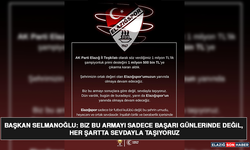 Başkan Selmanoğlu: Biz Bu Armayı Sadece Başarı Günlerinde Değil, Her Şartta Sevdayla Taşıyoruz