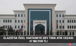 Elazığ'da Özel Hastaneye Dev Tıbbi Atık Cezası: 47 Milyon TL!