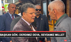 Başkan Gök: Derdimiz Deva, Sevdamız Millet