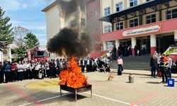 Bingöl'de 6 bin 100 kişiye yangın ve tahliye eğitimi