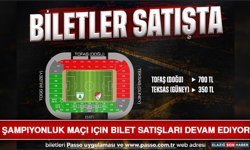 Şampiyonluk Maçı İçin Bilet Satışları Devam Ediyor