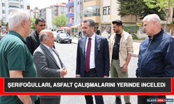 Şerifoğulları, Asfalt Çalışmalarını Yerinde İnceledi