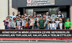 Miniklerinden Çevre Seferberliği Kapakları Topladılar, Halaylarla Teslim Ettiler!