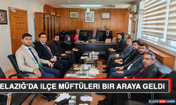Elazığ'da İlçe Müftüleri Bir Araya Geldi