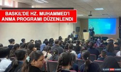 Baskil'de Hz. Muhammed'i Anma Programı Düzenlendi