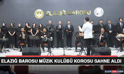 Elazığ Barosu Müzik Kulübü Korosu Sahne Aldı