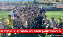 Elazığ U13 Ligi’nden Yolspor Şampiyon Oldu