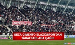 Seza Çimento Elazığspor'dan Taraftarlara Çağrı