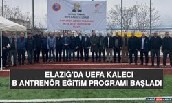Elazığ'da UEFA Kaleci B Antrenör Eğitim Programı Başladı