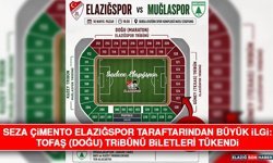 Seza Çimento Elazığspor Taraftarından Büyük İlgi: Tofaş (Doğu) Tribünü Biletleri Tükendi