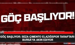 Göç Başlıyor: Seza Çimento Elazığspor Taraftarı Bursa’ya Akın Ediyor
