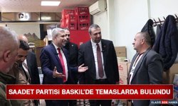 Saadet Partisi Baskil’de Temaslarda Bulundu