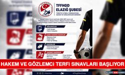 Hakem ve Gözlemci Terfi Sınavları Başlıyor