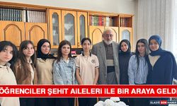 Öğrenciler Şehit Aileleri İle Bir Araya Geldi