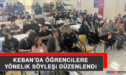 Keban'da Öğrencilere Yönelik Söyleşi Düzenlendi