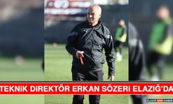 Teknik Direktör Erkan Sözeri Elazığ’da