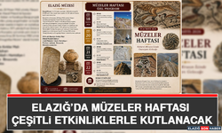 Elazığ’da Müzeler Haftası Çeşitli Etkinliklerle Kutlanacak