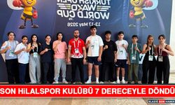 Son Hilalspor Kulübü 7 Dereceyle Döndü