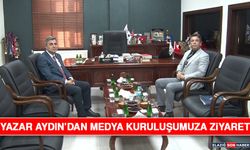 Yazar Aydın’dan Medya Kuruluşumuza Ziyaret
