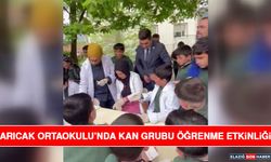 Arıcak Ortaokulu’nda Kan Grubu Öğrenme Etkinliği